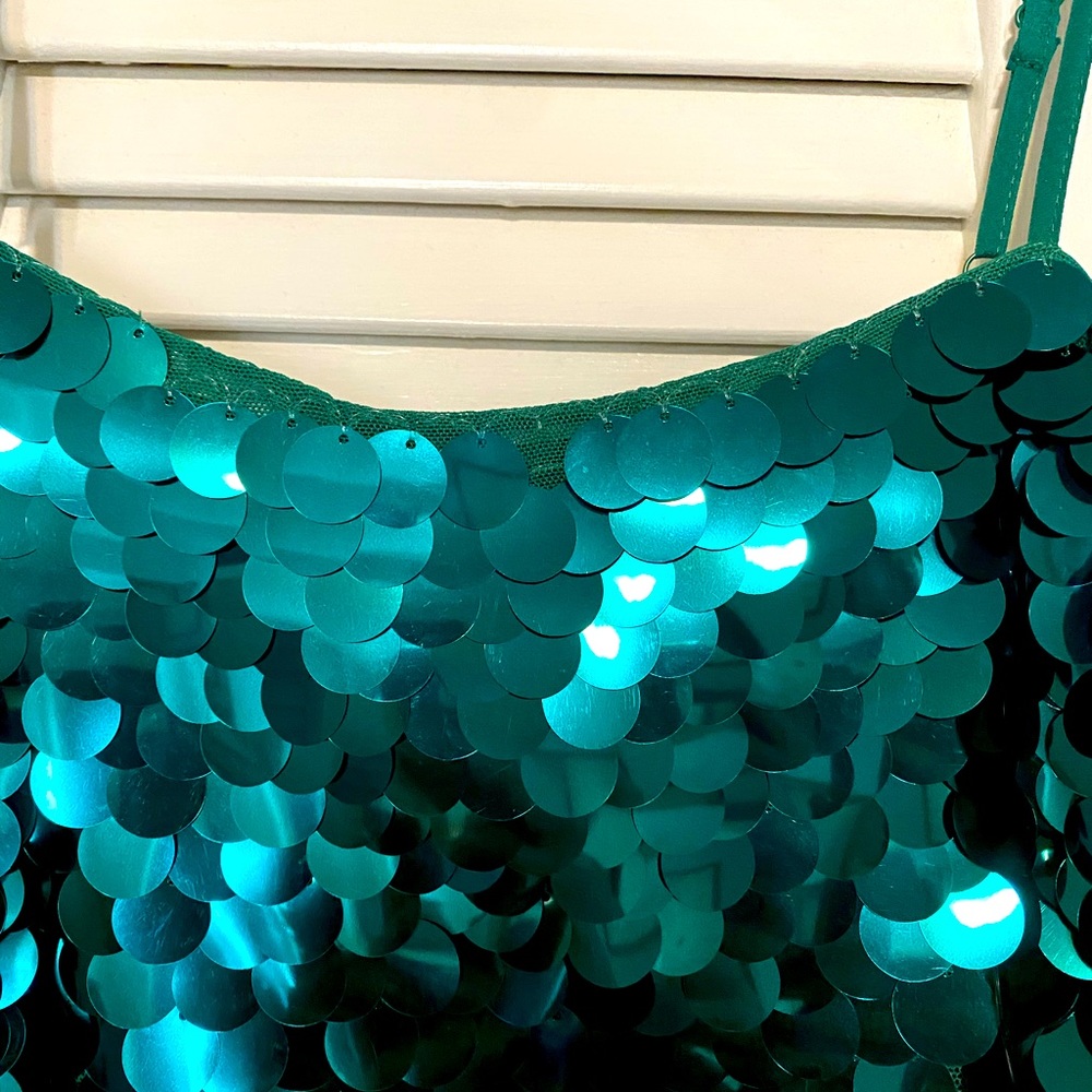 Sequin mini dress